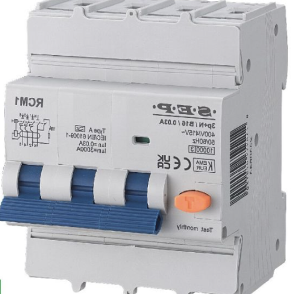 SEP aardlekautomaat C-karak 30mA 3P+N
