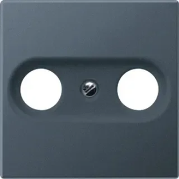 Jung afdekplaat CAI/TV - A550 mat antraciet
