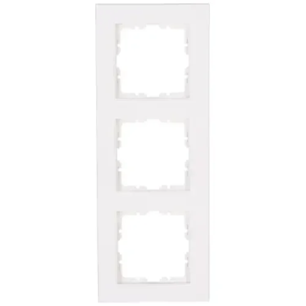 Kopp afdekraam 3V - HK07 helder wit