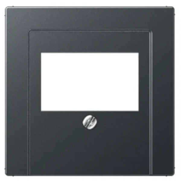 Jung afdekplaat USB/TAE 2V - A550 mat antraciet