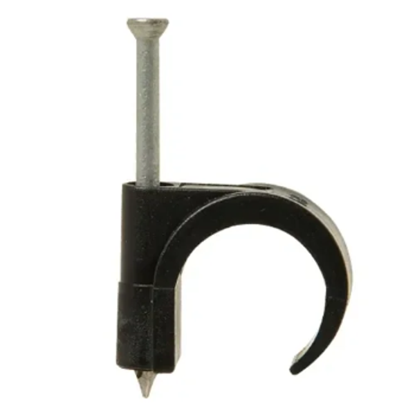 Tack spijkerclip zwart
