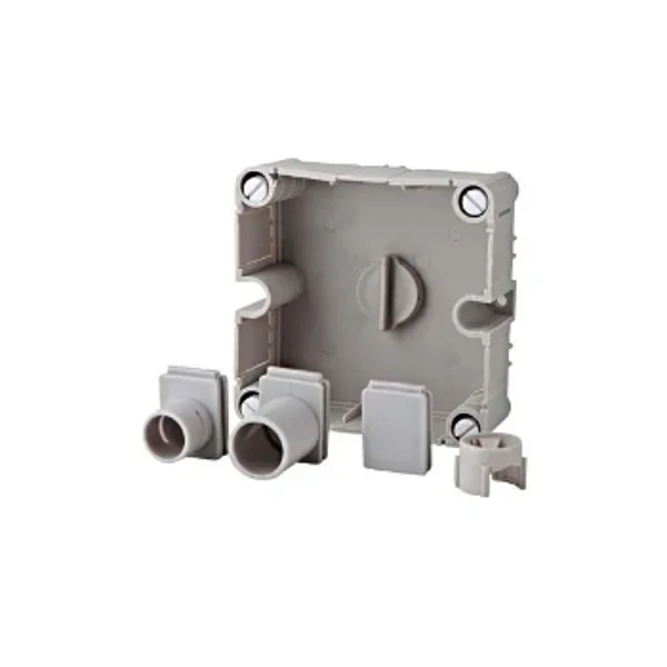 Power kabeldoos universeel onderbak met inzet tules - 5 stuks