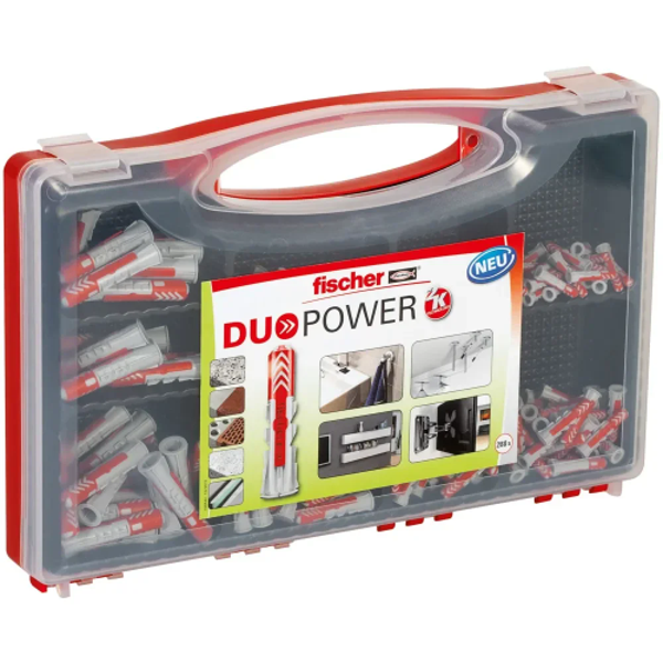 Fischer assortimentbox red-box duopower pluggen