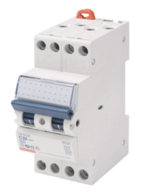 Gewiss kookgroep 2xB16 2x1P+N