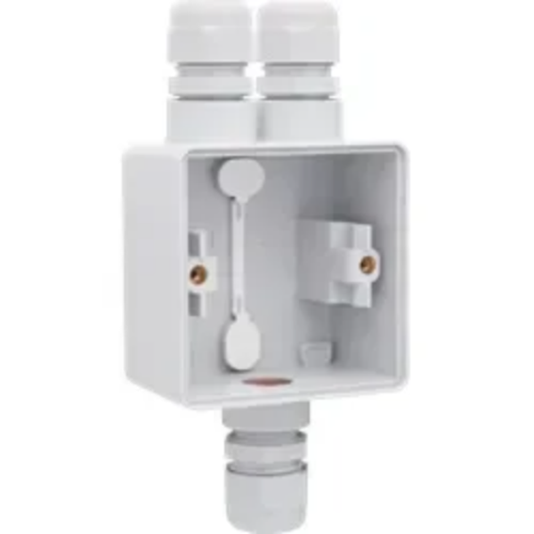 Niko Hydro 1V opbouwdoos met 3xM20 wartel grijs