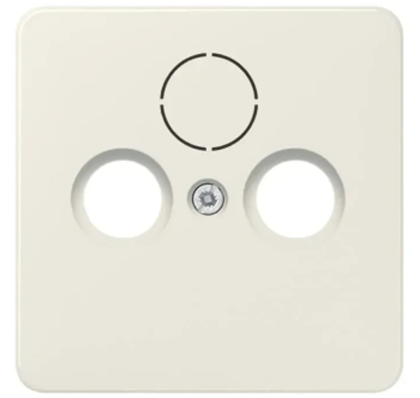 Jung afdekplaat CAI/TV - CD500 creme