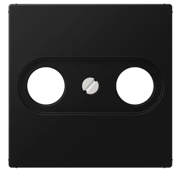 Jung afdekplaat CAI/TV - A550 mat zwart