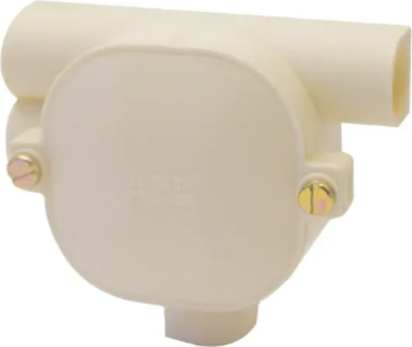 ABB lasdoos links 4x16mm met deksel - 10 stuks