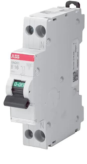 ABB installatieautomaat C-karak 1P+N