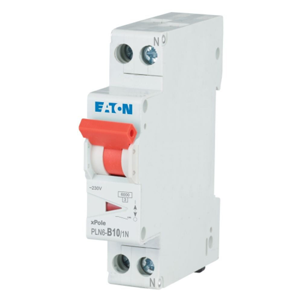 Eaton installatieautomaat C-karak 1P+N