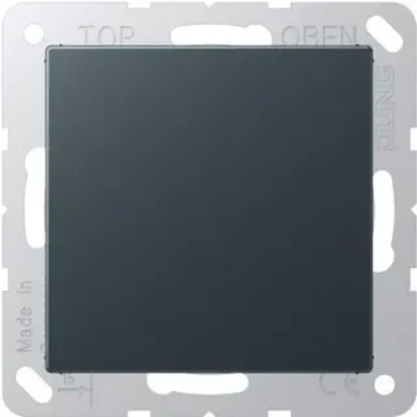 Jung blindplaat - A550 mat antraciet