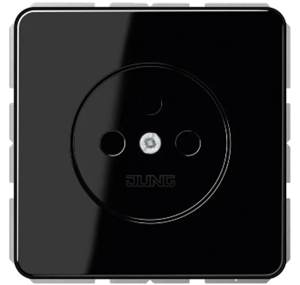 Jung wcd zonder randaarde 1V - CD500 zwart