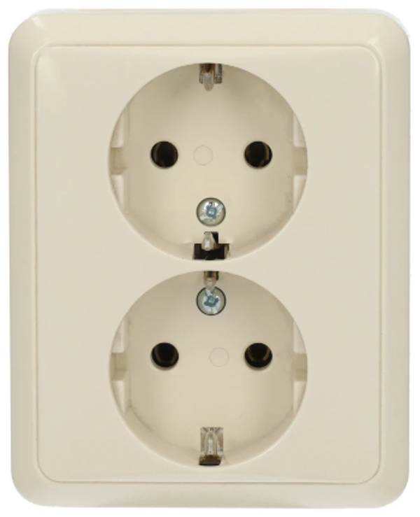 Jung wcd met randaarde 2V - CD500 creme