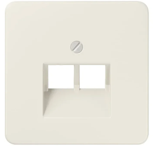 Jung afdekplaat UAE 2V  - CD500 creme