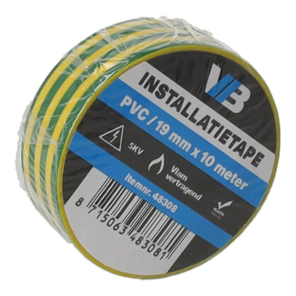 VCB installatie tape geel/groen