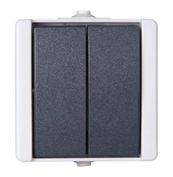 Kopp spatwaterdicht serieschakelaar - ProAQA grijs