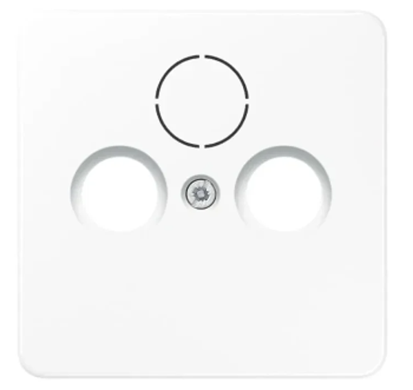 Jung afdekplaat CAI/TV - CD500 wit