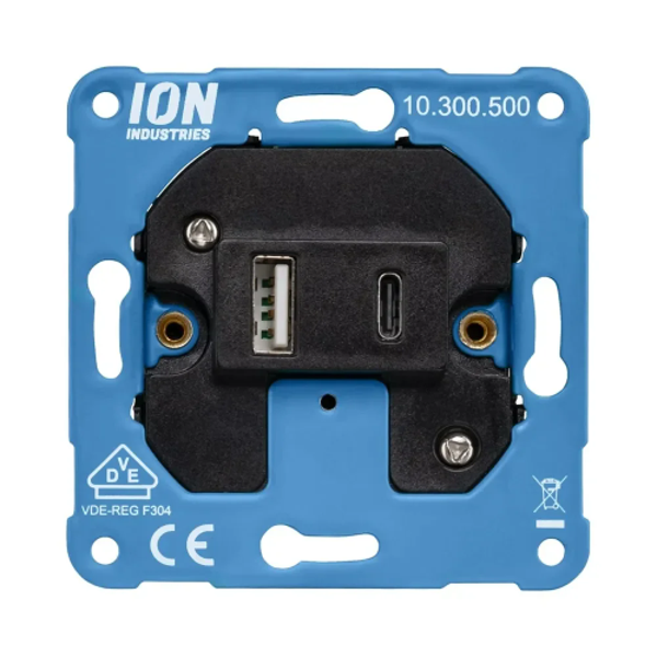 Ion charger USB A+C