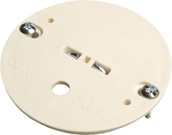 ABB centraaldoos deksel rond met haak