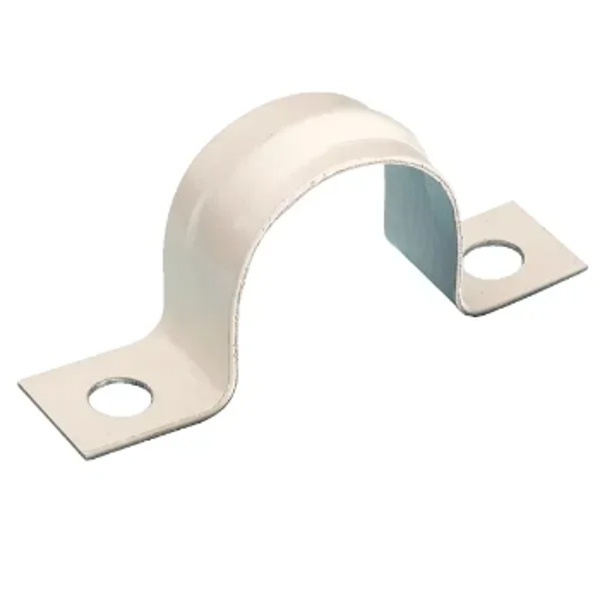 JMV zadel metaal wit, 500 stuks