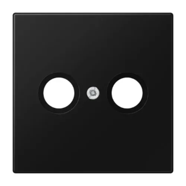 Jung afdekplaat CAI/TV - LS990 mat zwart