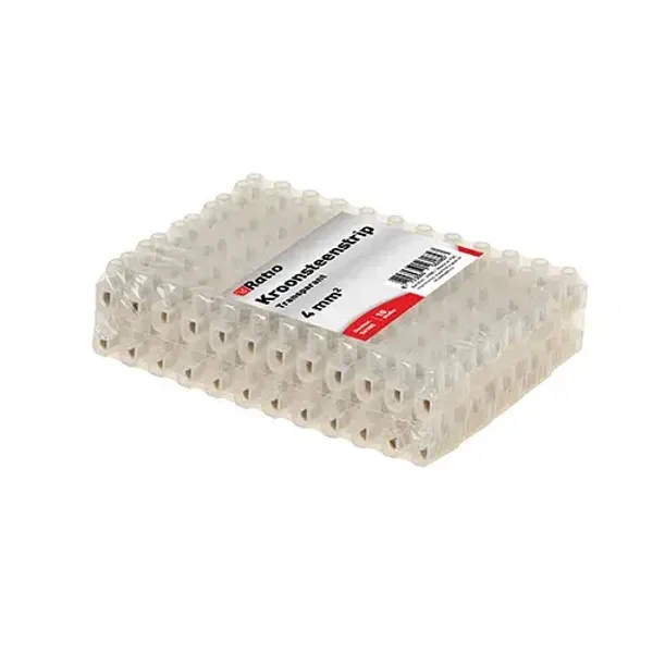 VB kroonsteen strip wit