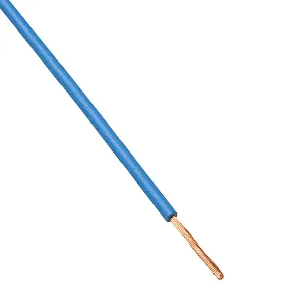 VCB montagesnoer blauw 4mm - kniplengte
