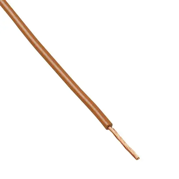 VCB montagesnoer bruin 4mm - kniplengte