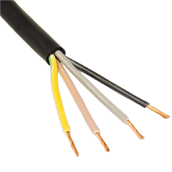 VCB neopreenkabel 4x2,5mm - kniplengte