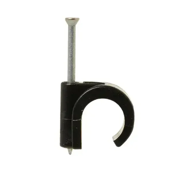 Tack spijkerclip zwart
