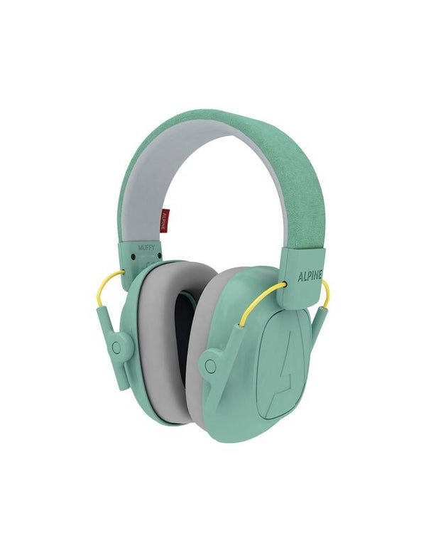 Casque Antibruit Enfant Alpine Muffy - Vert Menthe