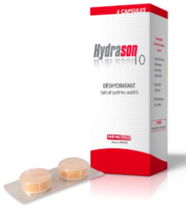 Hydrason 10 – 4 capsules Capsules de déshumidification pour appareils auditifs