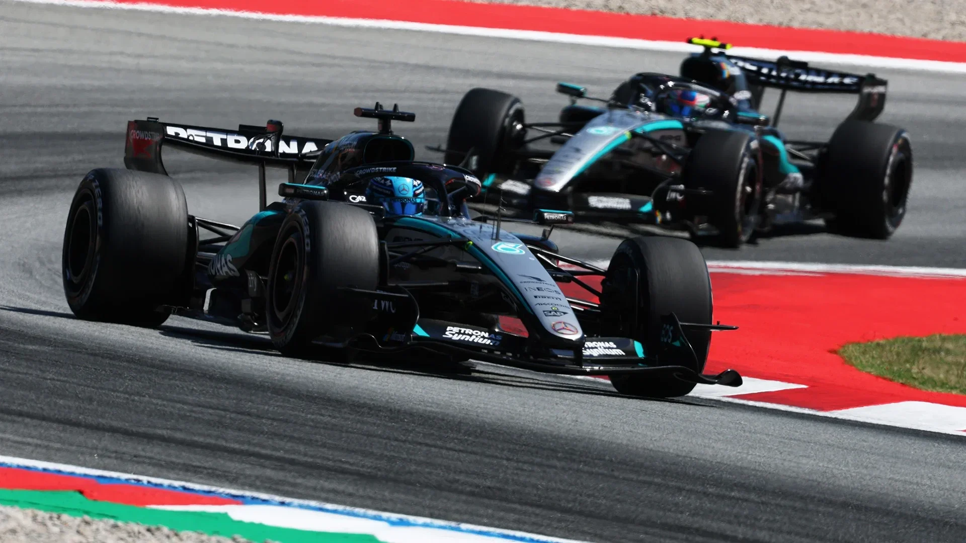 Mercedes en el GP de Barcelona. Foto: Mercedes F1 Team