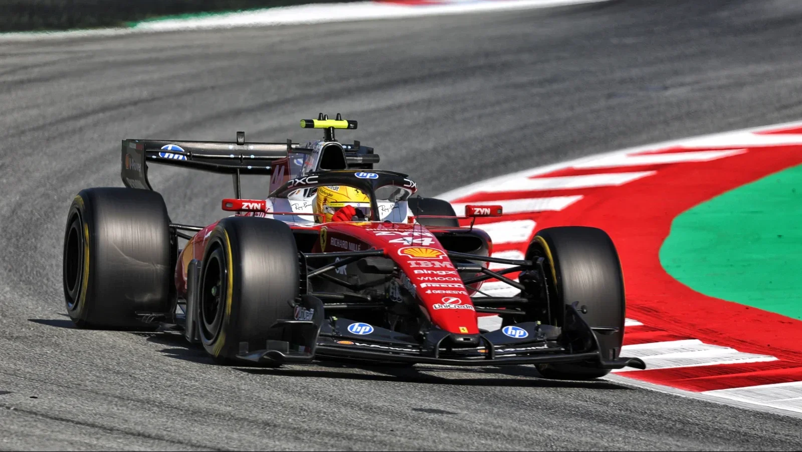 Hamilton en el GP de Barcelona. Foto: Motorsport Week