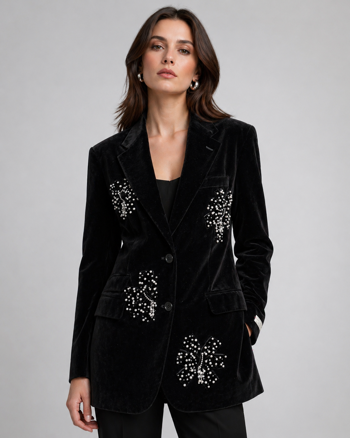 Velvet Pearl Blazer