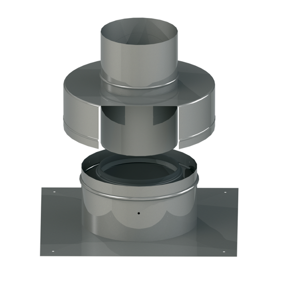 Ø250 │Kaminabschluss ES t. (komplett)