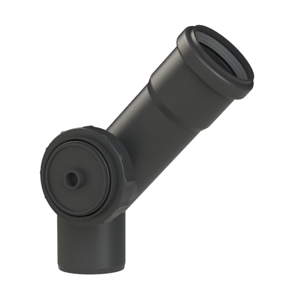 Ø100 │Revisionsbogen 45° seitl. rechts