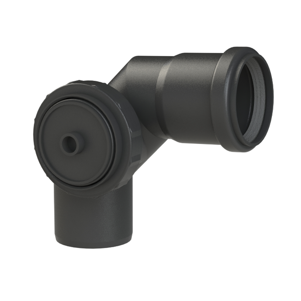 Ø110 │Revisionsbogen 87° seitl. rechts