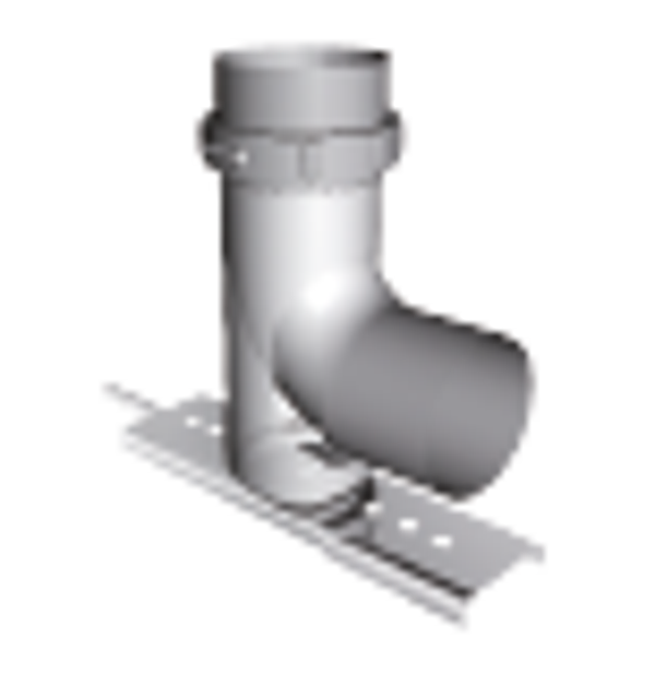 Ø200/180 │Kaminabstützung flex mit Flexkupplung