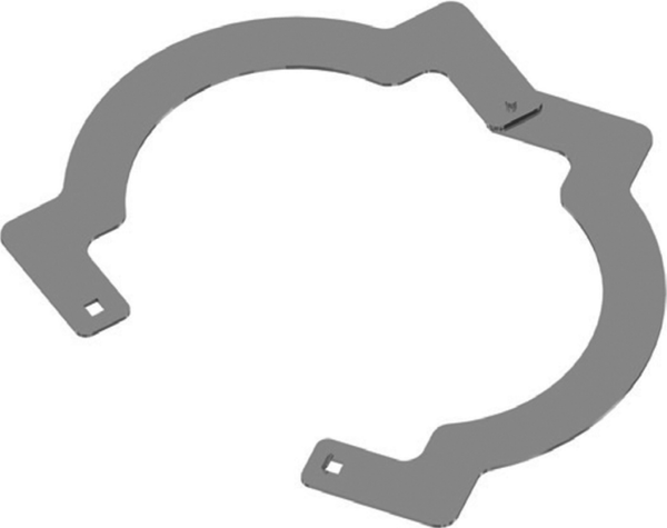 Ø80 │Sicherungsklammer für Flex oben
