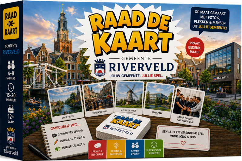 Met foto's voor bijvoorbeeld jouw gemeente of stad
