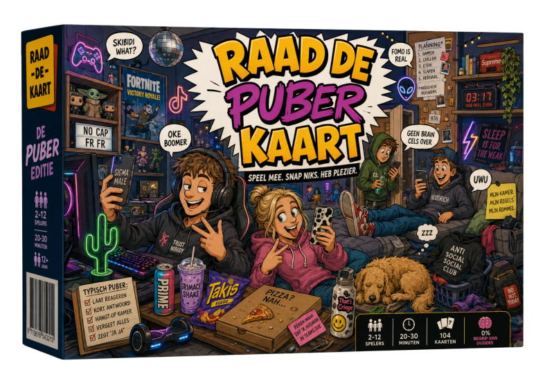 Raad de Kaart Puber Binnenkort verkrijgbaar