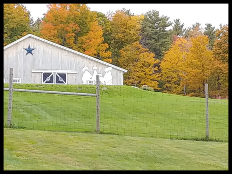 View of SooNipi Hollow Farm in New London, NH