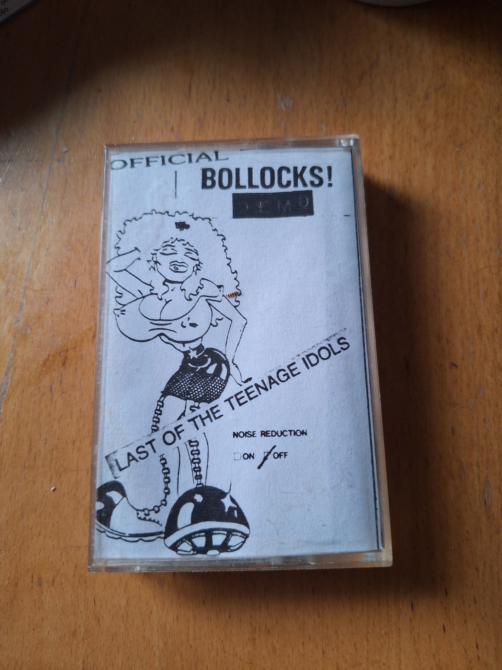 Last of teenage idols, bollocks DEMO kasetti, Harvinainen!