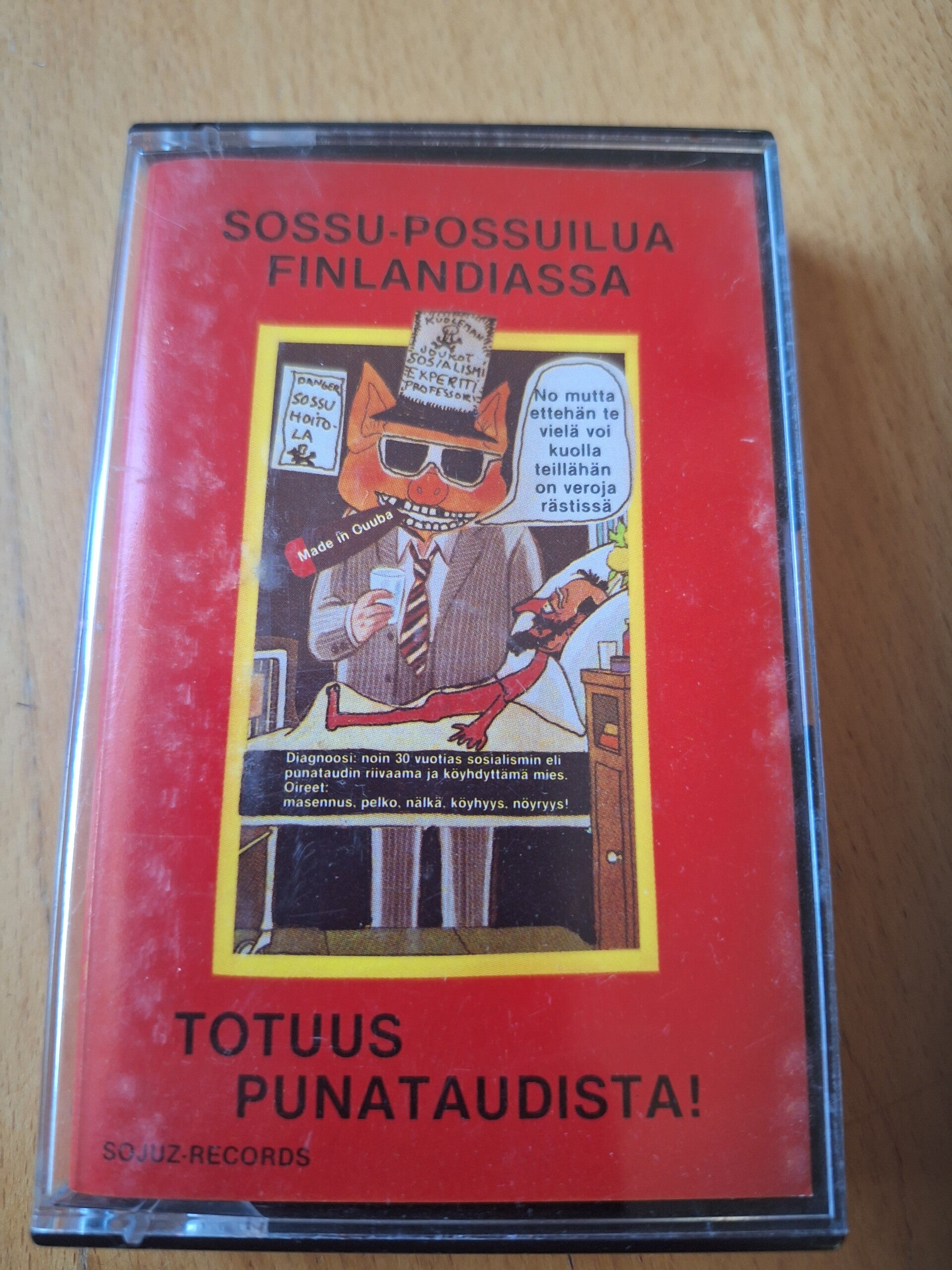 Sossu-possuilua Finlandiassa, totuus punataudista. 1984. Harvinainen kasetti!