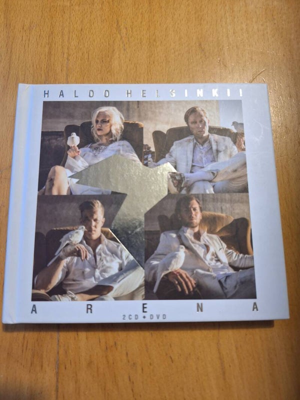 Haloo Helsinki, arena 2015, 2CD+DVD