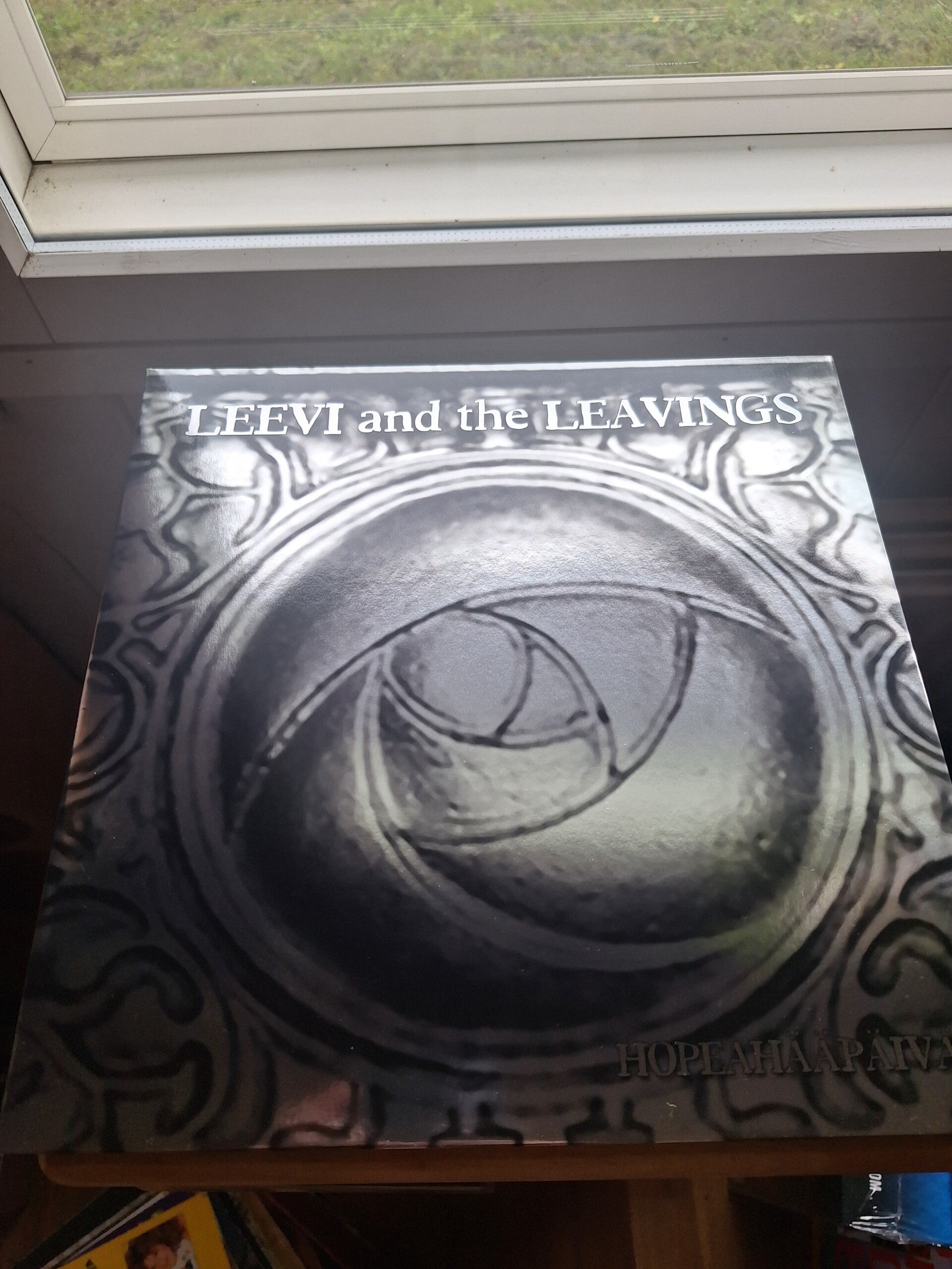 Leevi and the Leavings, hopeahääpäivä. Harmaa/hopea vinyyli/lp. 2018