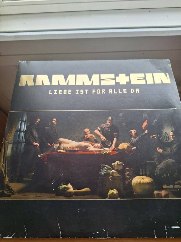 Rammstein, liebe ist fur alle da. 2009. mustat vinyylit/lp:t