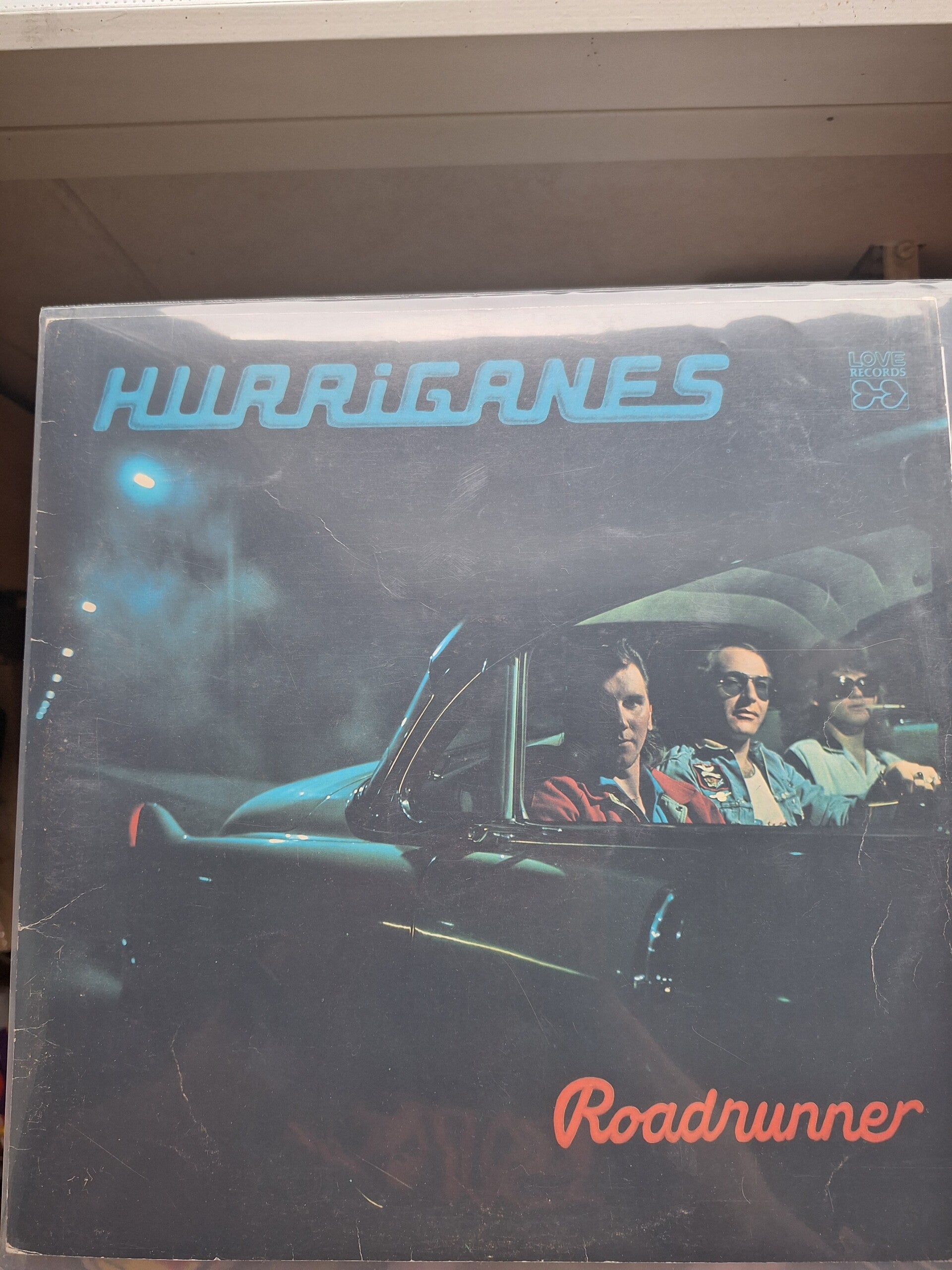 Hurriganes - Roadrunner. 1974 (Vuoromiespainos) vinyyli/lp. (VG+)