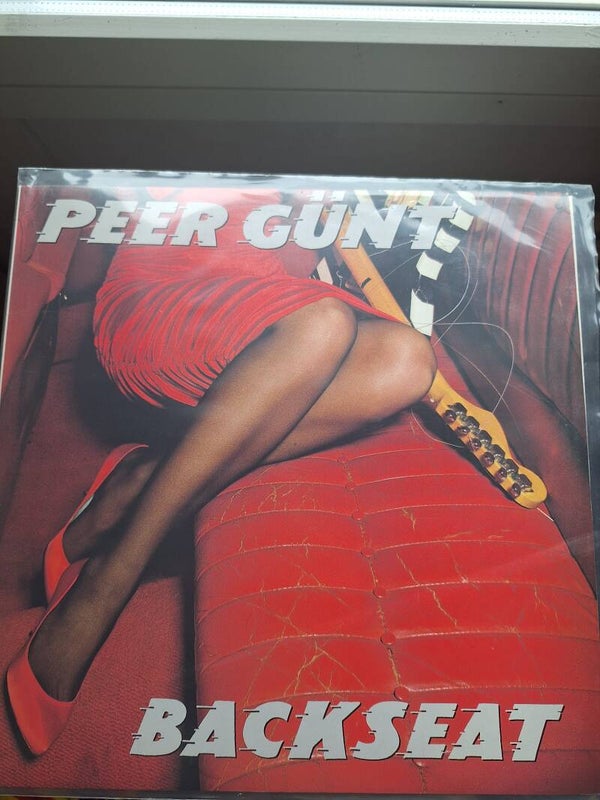 Peer Günt - Back seat. 1986. Vinyyli/lp. (VG+)